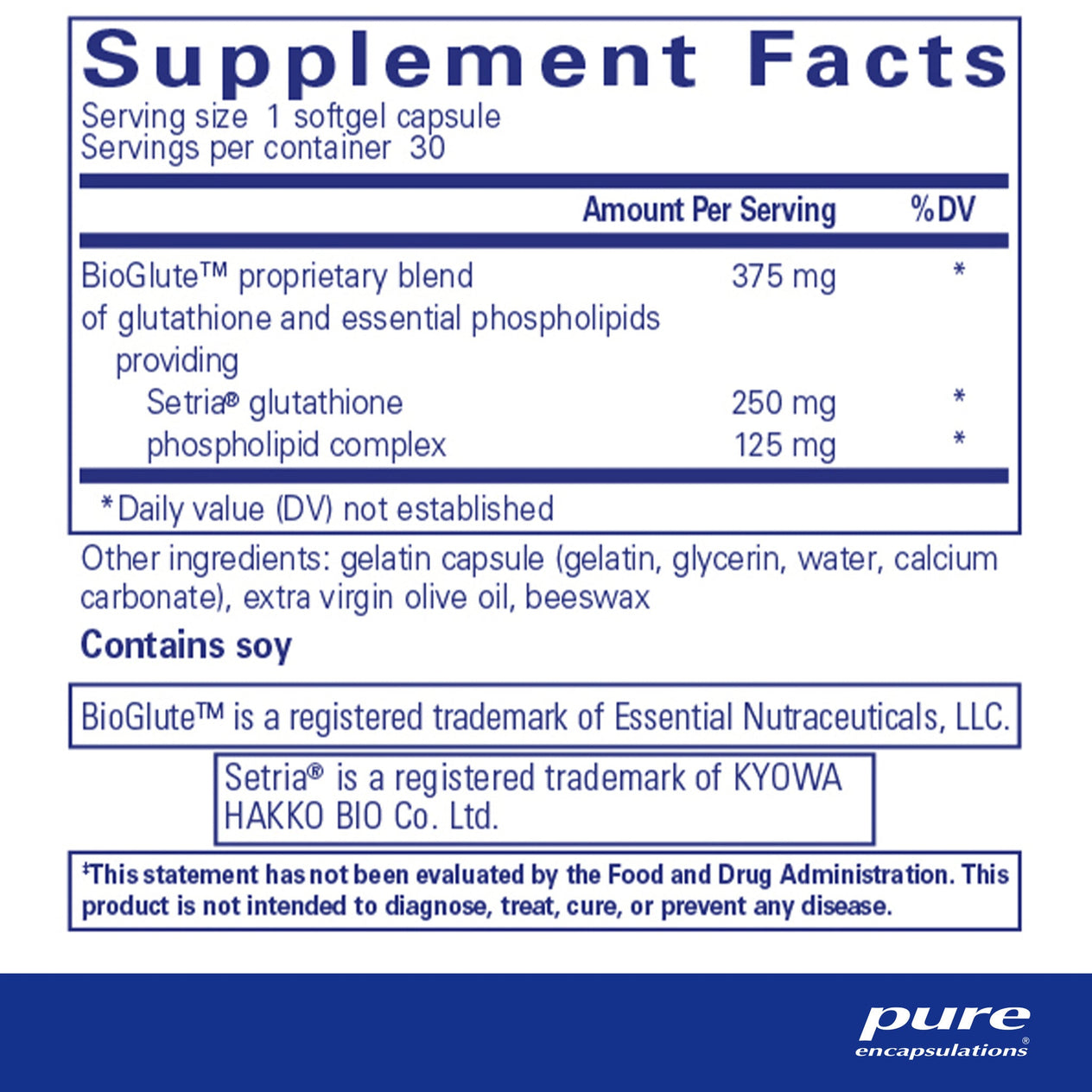 Pure Encapsulations Liposomal Glutathione Harrison Pharmacy & Wellness Pure Encapsulations Liposomal Glutathione Harrison Pharmacy & Wellness