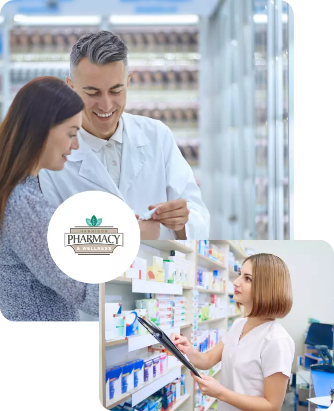 pharmacist discussing supplements