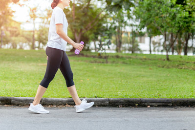 woman walking