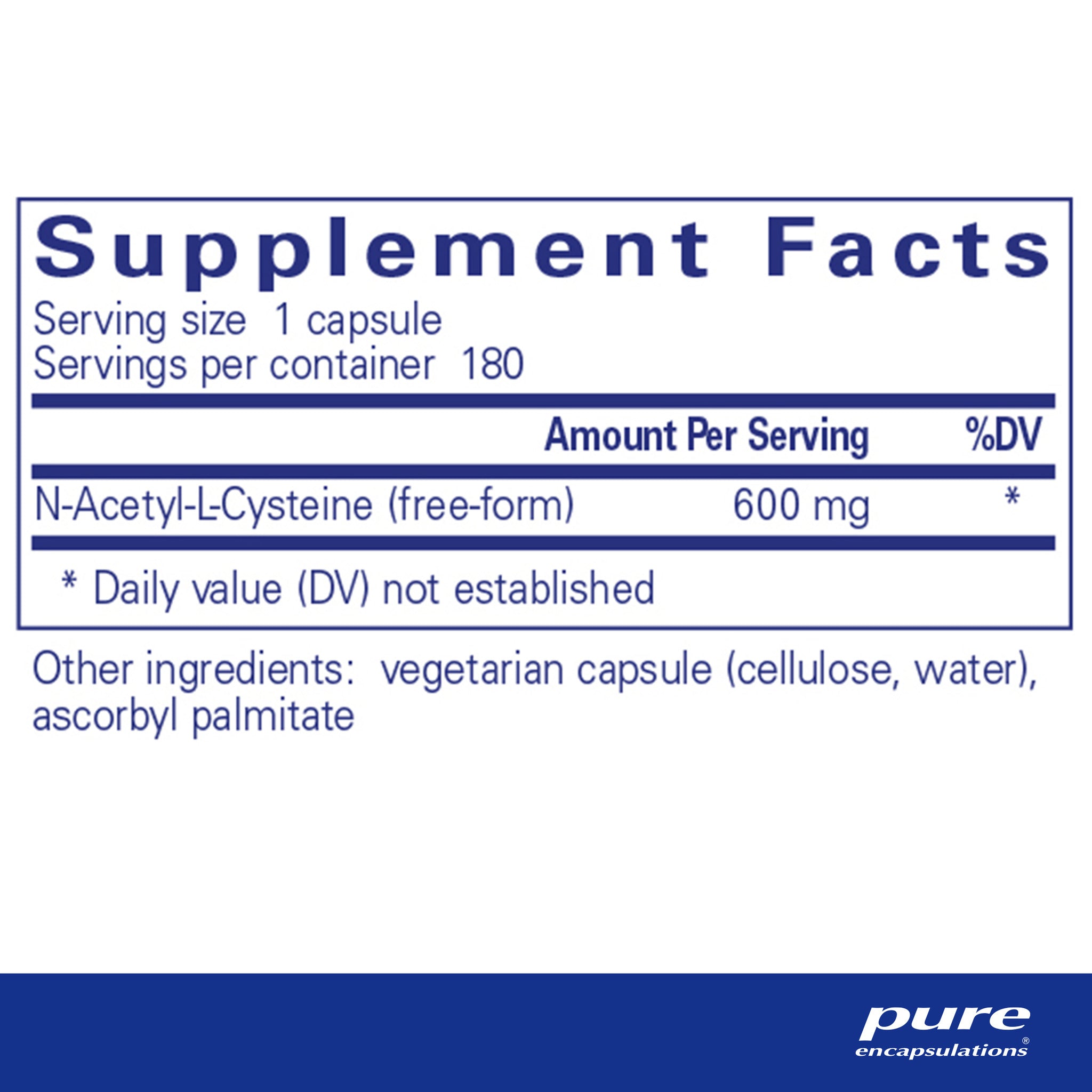NAC (N Acetyl l Cysteine) 600 mg. - Image 4