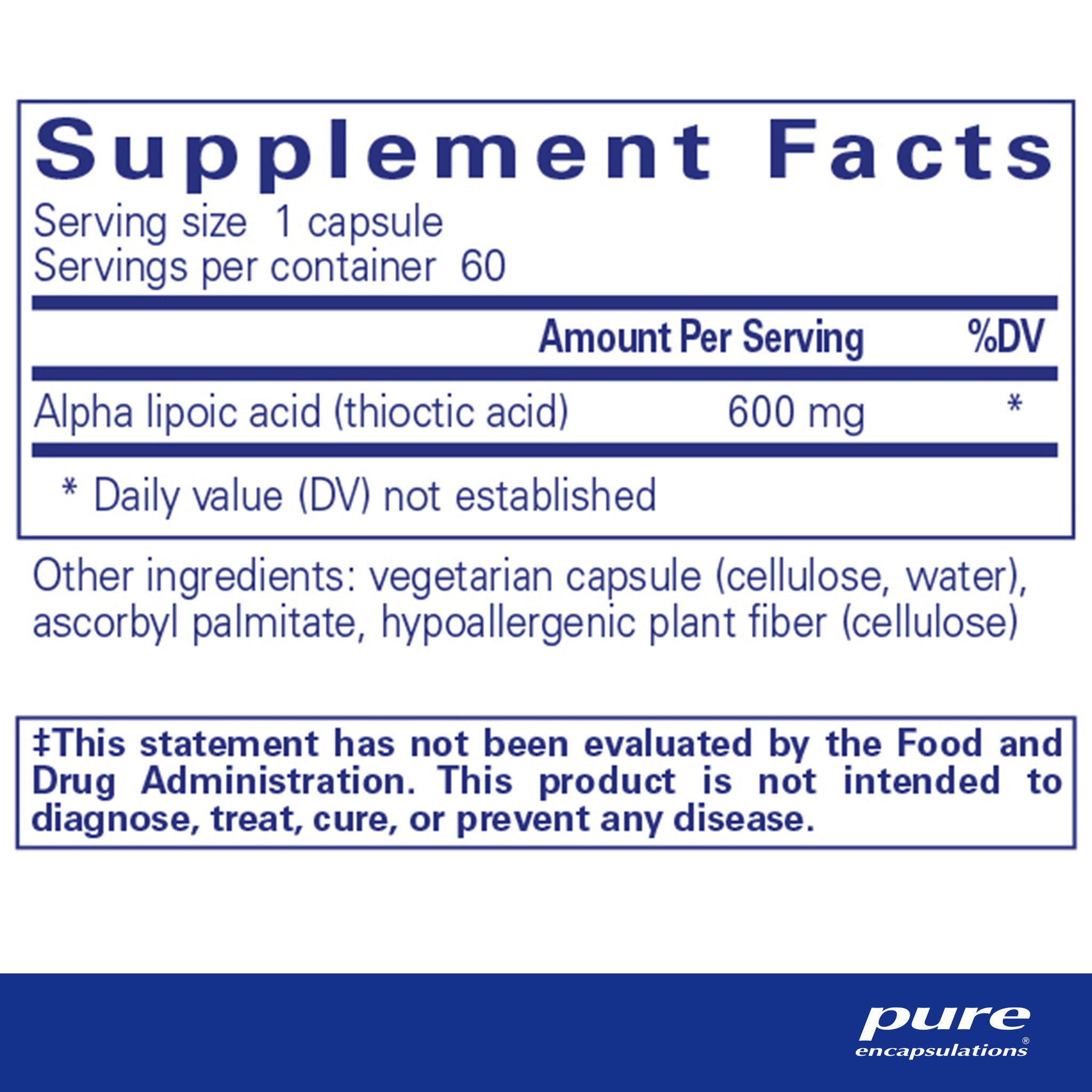 Alpha Lipoic Acid 600 mg. - Image 4