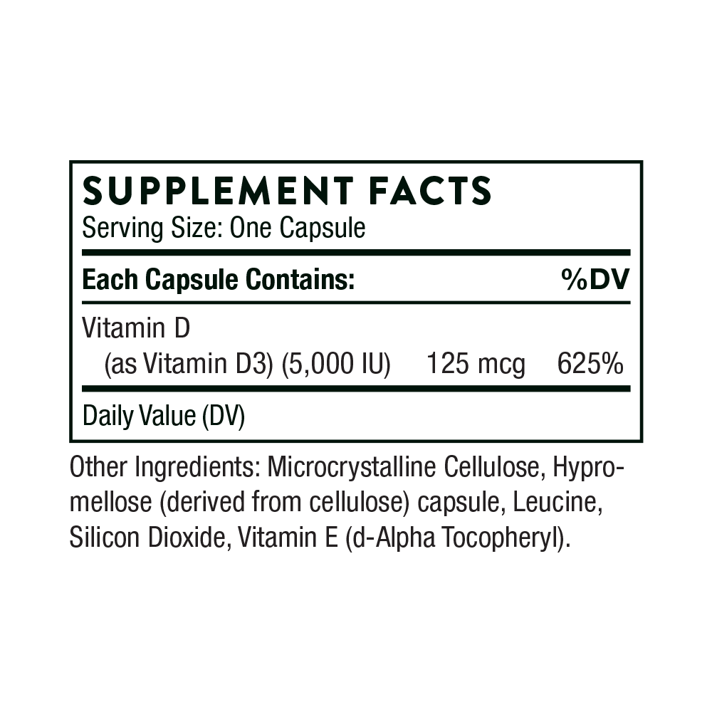 Vitamin D-5,000 NSF - Image 2