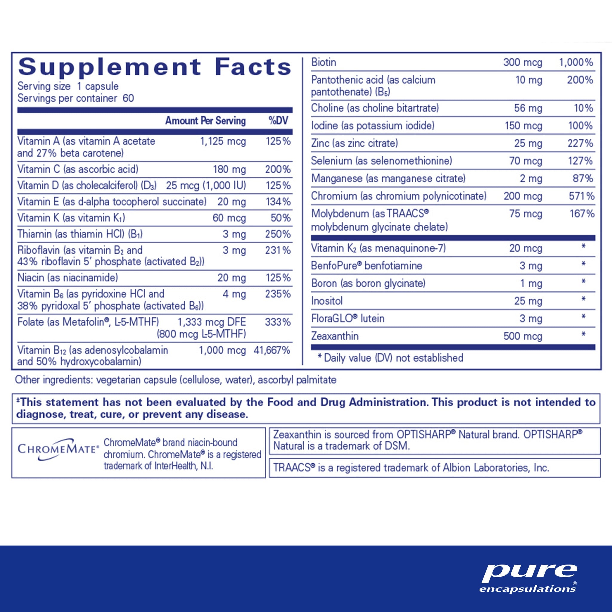 PureGenomics Multivitamin - Image 2