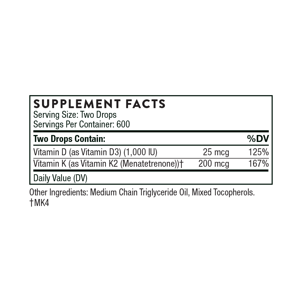 Vitamin D + K2 Liquid - Image 2