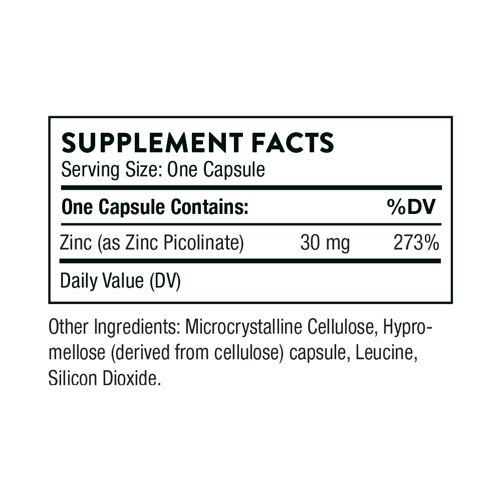 Zinc Picolinate 30mg NSF - Image 2